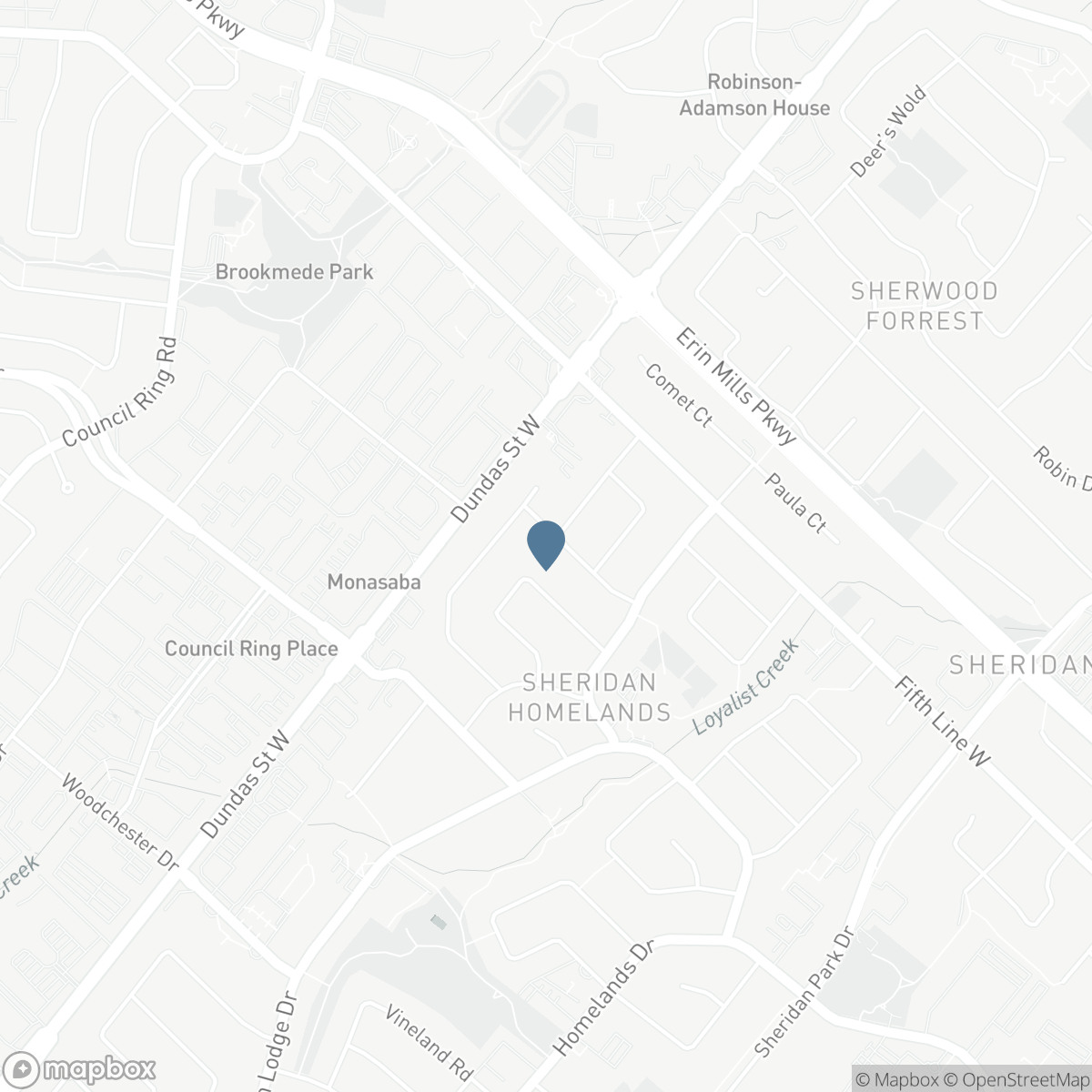 2612 CUSHING ROAD, Mississauga, Ontario L5K 1X1